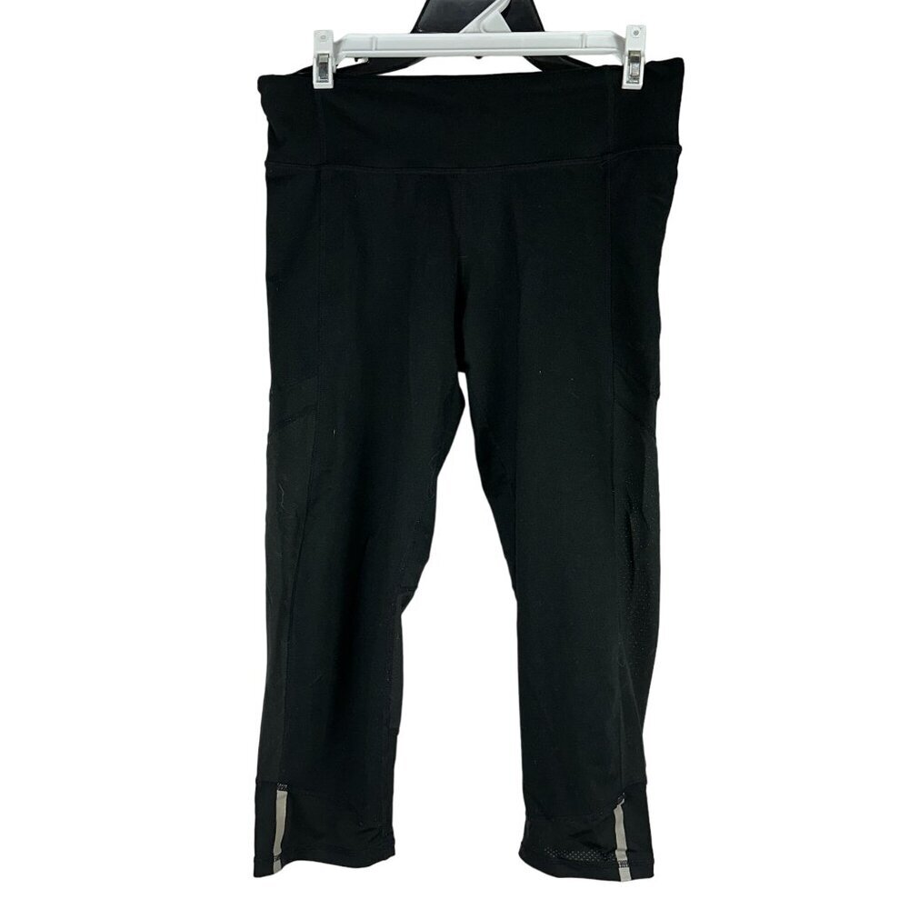 C9 by Champion Duodry Womens Size M Black Leggings Mesh Activewear Pants